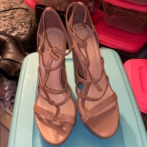 ALDO platform heel Sandals WORN ONCE